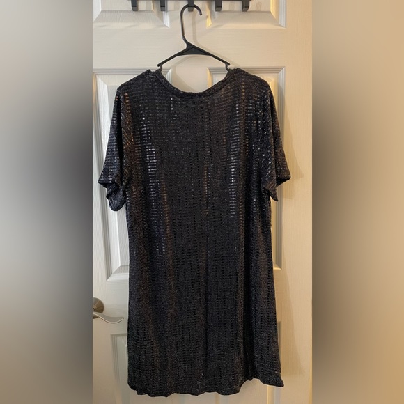 Plus Size Sequin Mini Dress - Picture 8 of 9